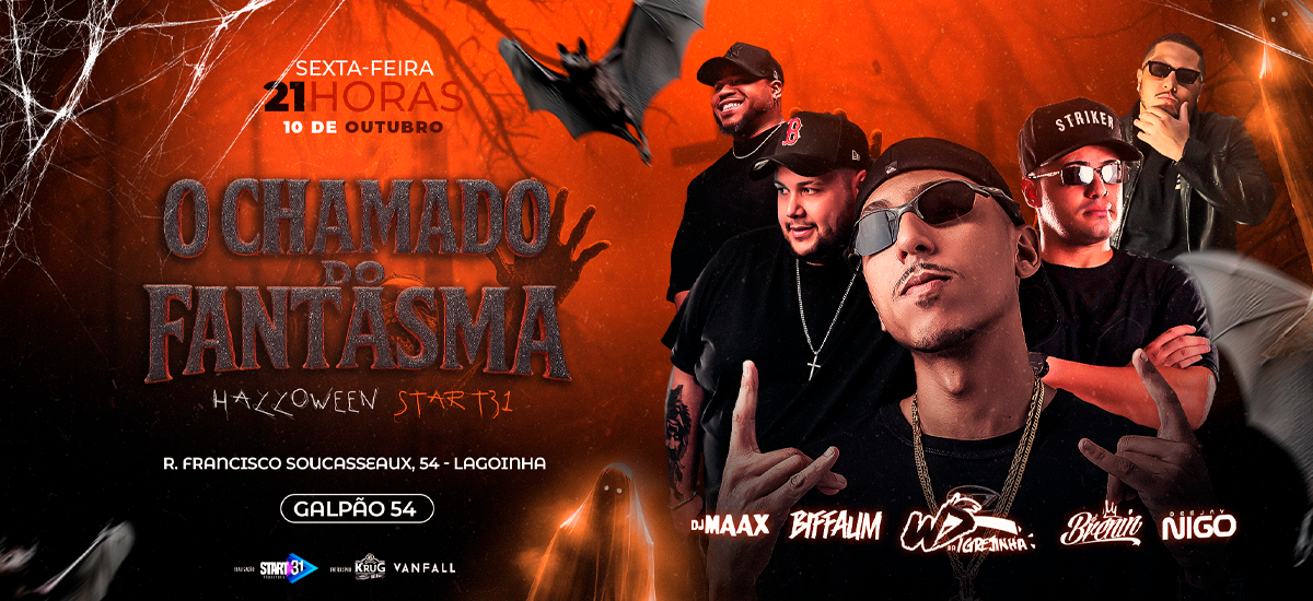 CHAMADO DO FANTASMA - HALLOWEEN START31